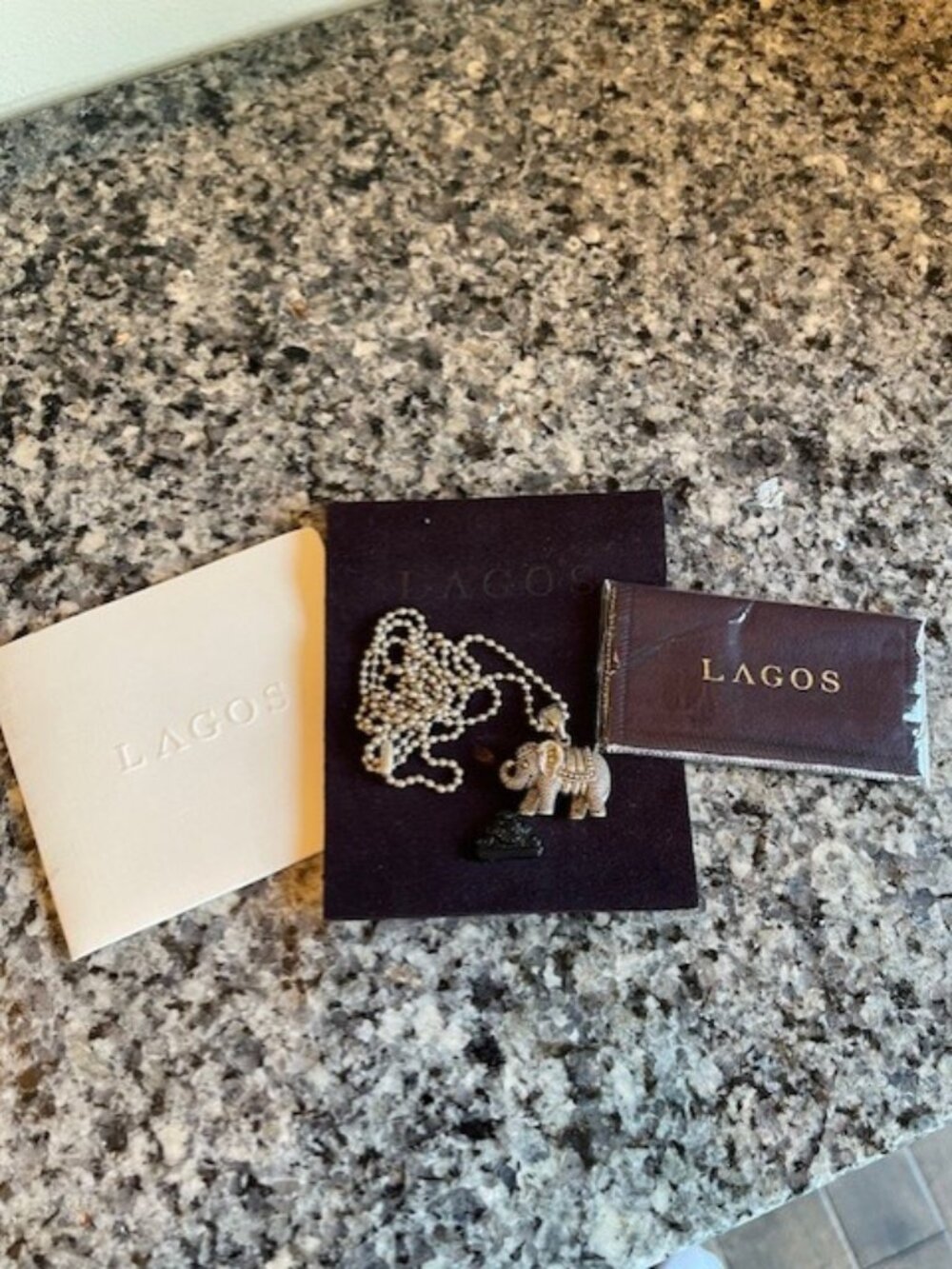 Lagos Rare Wonders Elephant with chain